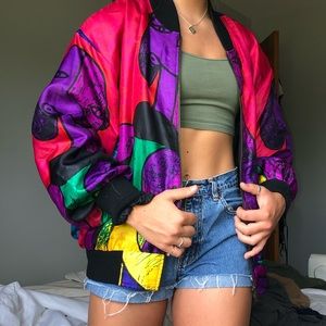 Vintage Picasso bomber jacket